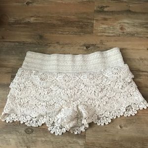 Knitted shorts